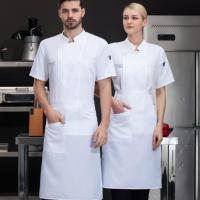 Veste de chef classique à double boutonnage unisexe pour cuisine, restaurant, boulangerie, café, restauration, cuisine, uniforme de chef