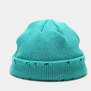 High Quality Steady Wool Blend Winter Unisex Streetwear Breathable <b>Waterproof</b> Adjustable Wholesale Customizable <b>Beanie</b> Hats - Product Image 6