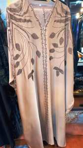 Islamic Elegant Modest Islamic Women's Traditional Muslim Clothing Bridal <b>Kaftan</b> Abaya Style Dubai-Accessory Included - Product Image 2