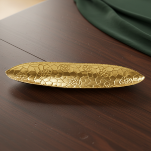 Plateau de fruits rond en aluminium Plateau de présentation pour buffet Assiette de service alimentaire Plats décoratifs Vaisselle Fournisseur en gros Exportateur - Product Image 2