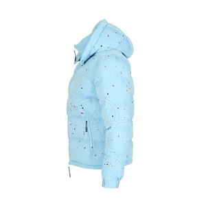 Veste bouffante à logo personnalisé OEM meilleure vente veste bouffante chaude veste bouffante de couleur unie pour hommes - Product Image 3