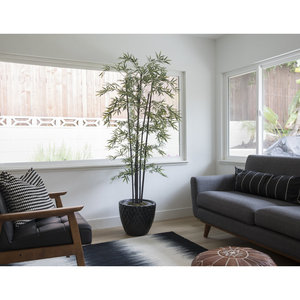 Árbol de bambú artificial de 86 ''de Vietnam en Fiberstone Maceta Faux Outdoor Garden Decor - Product Image 3