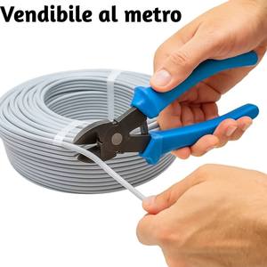 FG16OR Câble d'alimentation électrique 2x4 Mm² Gris 0.6/1 KV 100 mètres de long - Product Image 4