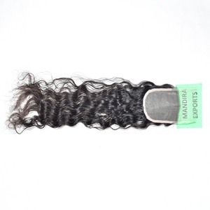 Cru pas cher en gros 100% cuticule alignée cheveux vierges indien long vison 6*6 fermeture ondulée crépus naturel Super vague cheveux humains - Product Image 6