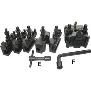 Tourneurs à outils CNC Quick-Change 1587 100 100 en acier pour tournage et alésage, état neuf pour centres d'usinage - Product Image 1