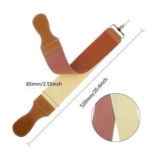Premium <b>Men's</b> Straight Razor <b>Shaving</b> <b>Kit</b> 420 Stainless Steel Razor with Natural Wooden Handle Premium Leather Strop <b>for</b> <b>Men</b> - Product Image 2