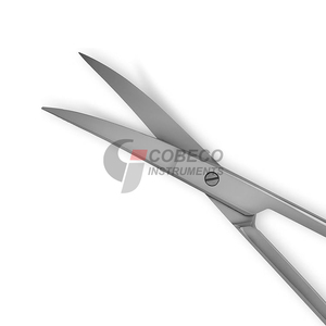 Tijeras para Iris, Instrumento Quirúrgico, Punta Fina y Afilada, Acero Inoxidable, Microtijeras de Disección Curvas, Autoclavables - Product Image 3