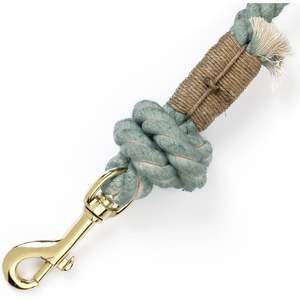 Correa para Perro Hecha a Mano de Primera Calidad, Color Verde Medio Degradado, Linda Correa de Nailon Trenzado con Patrón Sólido, Correa para Perro con Diseño Atractivo - Product Image 4