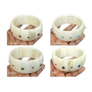 Brazaletes de Cuerno Modernos, Pulidos, de Alta Calidad y Ecológicos para Mujer, Regalos para Fiestas y Bodas de la India por Star Crafts India - Product Image 2