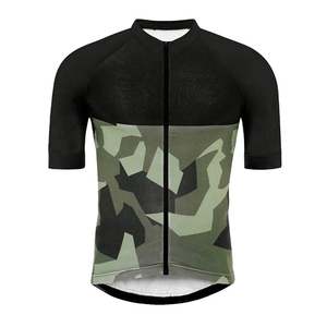 Maillot de cyclisme personnalisé - Chemise sans manches pour homme en polyester respirant à dégradé de couleurs pour le VTT et le motocross - Product Image 6