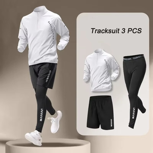 Conjunto Deportivo de Invierno 2025 para Hombre, Chaqueta Transpirable de Secado Rápido con Logotipo Personalizado, 1-4 Piezas, para Fitness, Running, Deportes, Jogging - Product Image 2