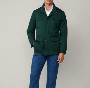 Plus Sizes Men Fashion Wear Bubble Fabric150 Gram Fluff Leather Jacket Out Door Jackets For Men's <b>In</b> <b>All</b> Size - Product Image 2