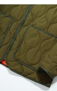 Chaqueta Acolchada Vintage con Patrón de Cebolla, Estilo Casual para Invierno 2025 - Product Image 5