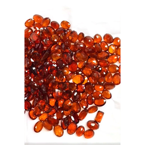 180 piezas de granate de hessonita Natural de 10mm a 15mm corte ovalado 645 Cts lote Iroc ventas corte de piedras preciosas sueltas de alta calidad US $133 para todos - Product Image 2