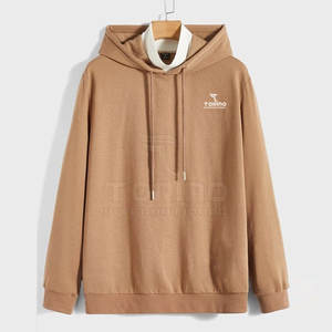 Sudaderas con capucha de talla grande para hombre de último diseño, ropa de invierno transpirable de algodón 100% de alta calidad hecha en Pakistán - Product Image 1