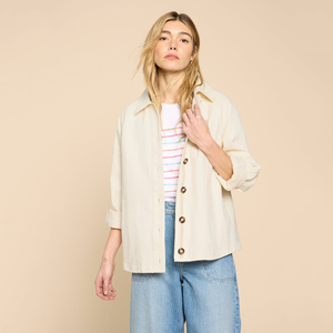 Chaquetas de Mezclilla Largas para Invierno, Cálidas, con Capucha, Resistentes al Viento, Ecológicas y Transpirables para Mujer - Product Image 3