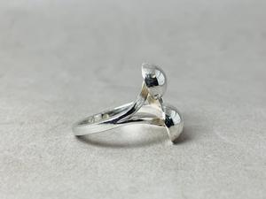 Bijoux Hip Hop 925 Sterling Silver Handmade Double Ball Rings Gypsy Rings Direct Manufacturer Selling Fine Jewelry - Product Image 4