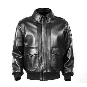 Nouvelle Arrivée 2026 – Blouson Aviateur en Cuir pour Homme, Style Motard, Vente en Gros, Nouvelle Tendance, Veste Classique d'Hiver Personnalisable pour Unisexe - Product Image 1