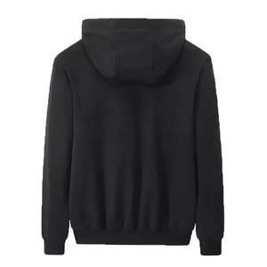 Sweat-shirt à capuche unisexe surdimensionné 100% coton avec logo personnalisé pour hommes et femmes en polaire lourde pour l'hiver 2025 - Product Image 3