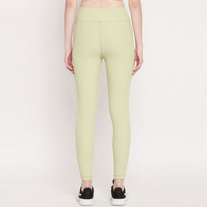 Haute qualité femmes doux Yoga Leggings 4 voies extensible Compression collants Leggings V forme Gym Yoga pantalon Leggings - Product Image 5