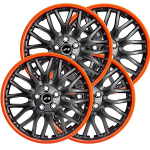 Kit copricerchi 14" Orden GTR Rosso Nero - Product Image 1