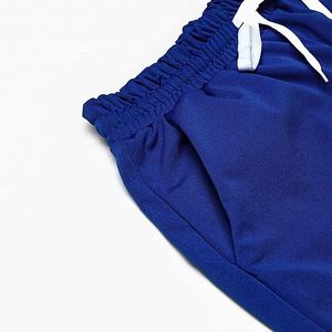 Conjuntos cortos cortavientos de nailon de alta calidad, ropa de calle de verano personalizada, impermeable, con cremallera y logotipo bordado, estilo informal - Product Image 3