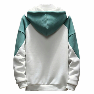 Sweat-shirts à capuche décontractés et élégants pour hommes, en coton molletonné 100%, personnalisables avec logo, vente en gros OEM/ODM - Product Image 3