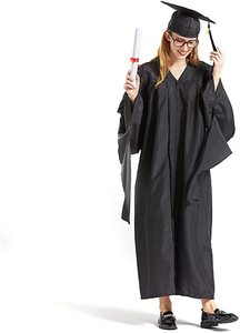 Vestido y gorra de graduación mate para niños al por mayor de alta calidad y precio bajo personalizados de fábrica para 2024 2025 - Product Image 4