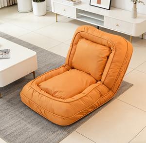 โซฟาพื้นสุดฮิต ผ้าหุ้มนุ่มสบาย ทนทาน โซฟาพักผ่อน โซฟาสำหรับระเบียง ห้องทำงาน ห้องนั่งเล่น หน้าต่างบานใหญ่ - Product Image 2