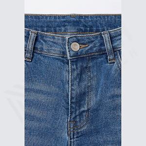 Pantalones Vaqueros de Mezclilla Ajustados para Hombre, de Algodón, Duraderos, Rectos, Precios al por Mayor, Diseño Clásico, Color Personalizado, Alta Calidad - Product Image 4