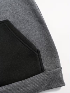 Sudadera de Cuello Redondo para Hombre de Alta Calidad, Mezcla de Tejido de Punto, Manga Larga, Corte Regular, Cómoda, para Primavera/Otoño - Product Image 5