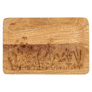 Nouveau plateau en bois décoratif de qualité supérieure couleur naturelle haut de gamme Design haut de gamme nouveau style plateau de service pour les fêtes - Product Image 3