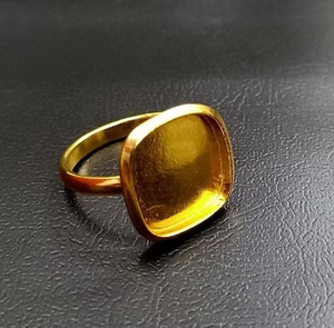 Anillo de montura de 7mm de Plata de Ley 925 al por mayor de alta calidad con Plata de Ley 925 auténtica para componentes de fabricación de joyas - Product Image 3