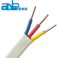 6241Y 6242Y 6243Y Flat 2 Core 3 Core 1.5mm 2.5mm 4mm câble double et terre câble d'alimentation câble électrique isolation PVC