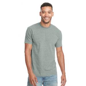 Heavyweight Organic Cotton t Shirt 6407 Unisex Crew Neck T Shirt 60% Combed <b>Ring</b>-spun Cotton/%40 Poly 32 Singles t Shirts - Product Image 2