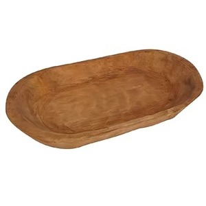 Tazón de masa de alta calidad, último estilo, diseño moderno, tazón de masa de madera en acabado Natural, tazón de masa de madera decorativo - Product Image 1