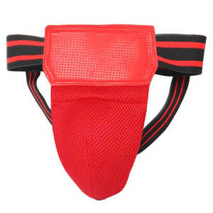 Protector de ingle de cuero Maya Hide para boxeo Muay Thai Kickboxing MMA Fighting Dummy Type para artes marciales - Product Image 1