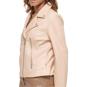 Chaqueta de Cuero Premium para Mujer, Diseño Ajustado para Uso Diario al Aire Libre, Proceso de Tejido - Venta al por Mayor - Product Image 6