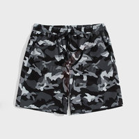 Shorts d'été pour hommes personnalisés, imprimés, style urbain, taille élastique, tissu extensible et respirant, qualité supérieure, longueur courte