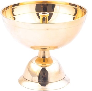 Artesanías religiosas indias, accesorios decorativos Diya profundos de latón, Diwali de Metal de buena calidad y boda a un precio razonable - Product Image 2
