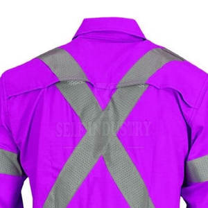 Manga larga Transpirable Hombres Soldadura FR Camisas Color sólido Alta calidad Diseño único Soldadura FR Camisas - Product Image 6