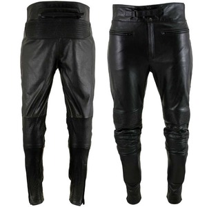 2025 mejor venta precio razonable mujeres cuero Cargo pantalón cintura elástica invierno hecho a medida de alta calidad - Product Image 2