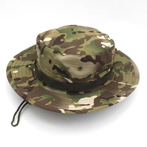 Camouflage Bucket <b>Hat</b> Summer Men <b>Camo</b> Boonie <b>Hats</b> Outdoor Hunting Hiking Fishing Custom Color for Hiking Hunting Seasons - Product Image 1