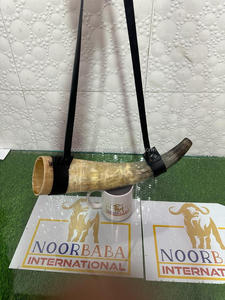 Cuerno Soplador de Ágata Natural Pulido Cuerno de Búfalo Cuerno de Guerra en Estilo de Música Náutica Decoración de Estilo Animal Ecológico - Product Image 6