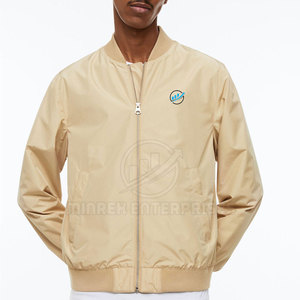 Chaqueta Bomber Personalizada de Alta Calidad, Transpirable y Ecológica para Hombre, con Cuello Alto, Talla Grande, Informal, de Invierno, con Logotipo Personalizado - Product Image 1