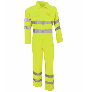 Combinaison de travail lumineuse adaptée aux tâches en extérieur et en intérieur, combinaison haute visibilité, option de vêtements de travail décontractés, combinaison industrielle - Product Image 2