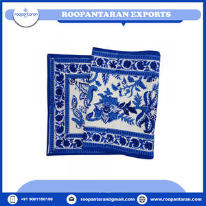 ผ้าปูโต๊ะผ้าฝ้ายแท้100% พิมพ์ลายแบบดั้งเดิม33X120 CMS - Product Image 5