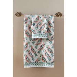 Toalla de diseño Floral personalizada 100% juego de toallas de algodón suave para el hogar personalizado Picnic Camping toallas de baño ligeras - Product Image 3