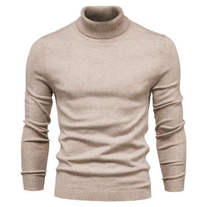 Nouveau design élégant de pull pour hommes à bas quantité minimale de commande pull pour hommes avec logo personnalisé pull pour hommes à prix de gros - Product Image 4