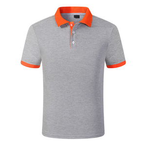 Alta calidad 100% algodón Casual diseño personalizado diferentes colores hombres polos con logotipo personalizado servicio OEM gimnasio desgaste camiseta - Product Image 3
